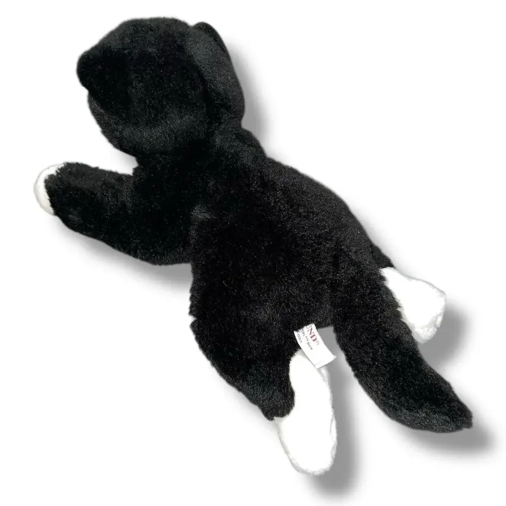Gund Black Cat Kitten Scoopers Plush 11053 Nursery Decor Baby Shower Floppy 15